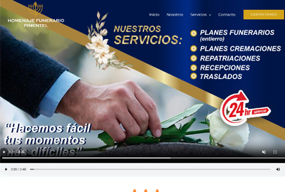 HOMENAJE FUNERARIO PIMENTEL